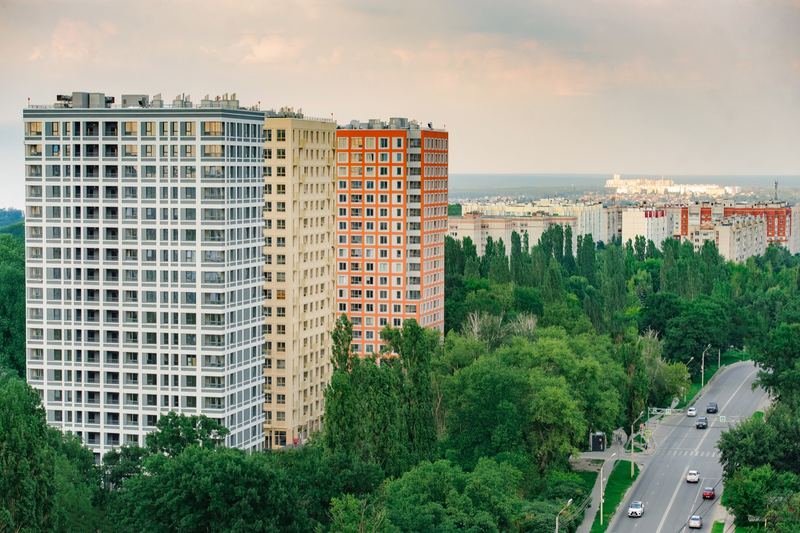Рендер ЖК «Городские сады»